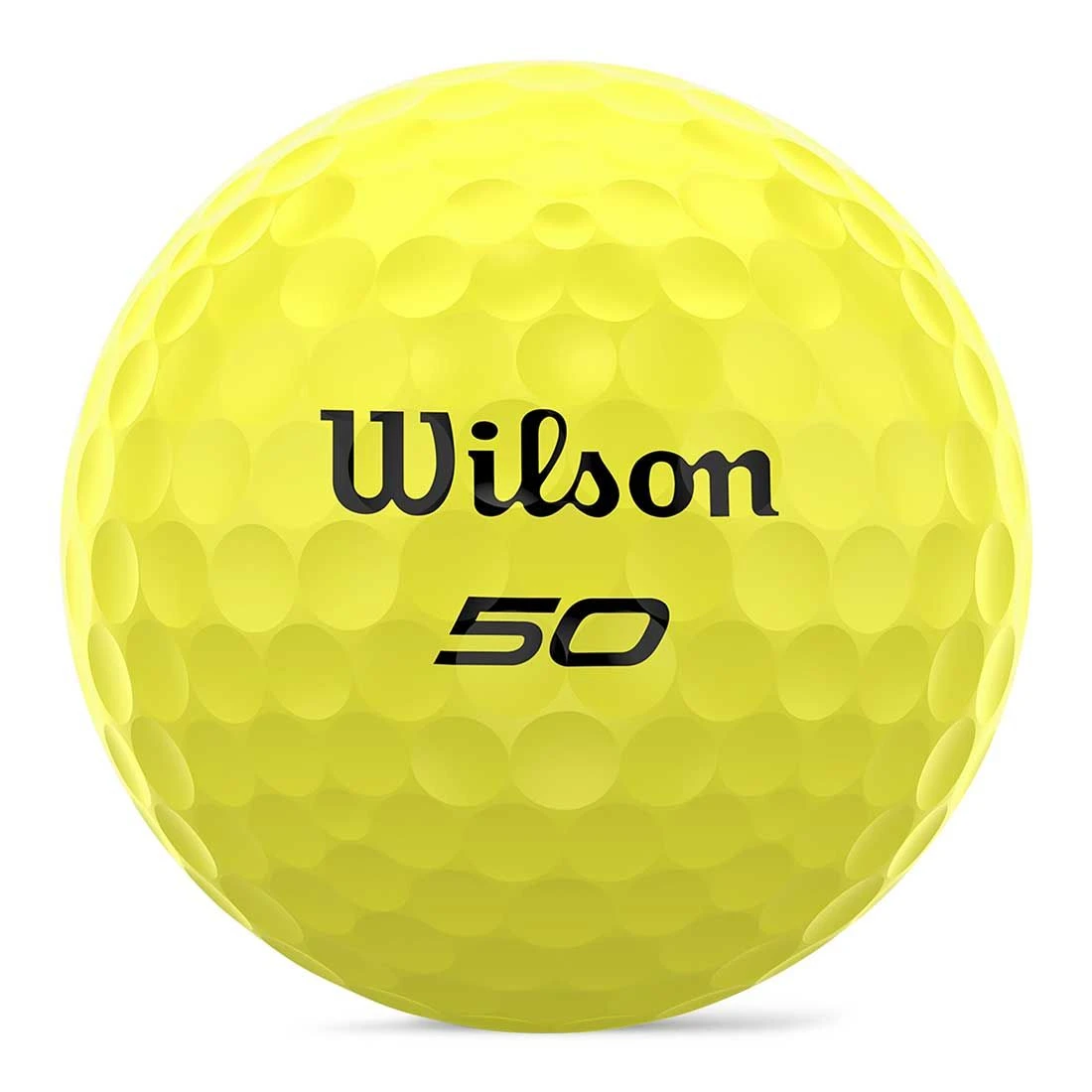 Wilson Staff Wilson 50 Elite Yellow Personalized Golf Balls - Image 2