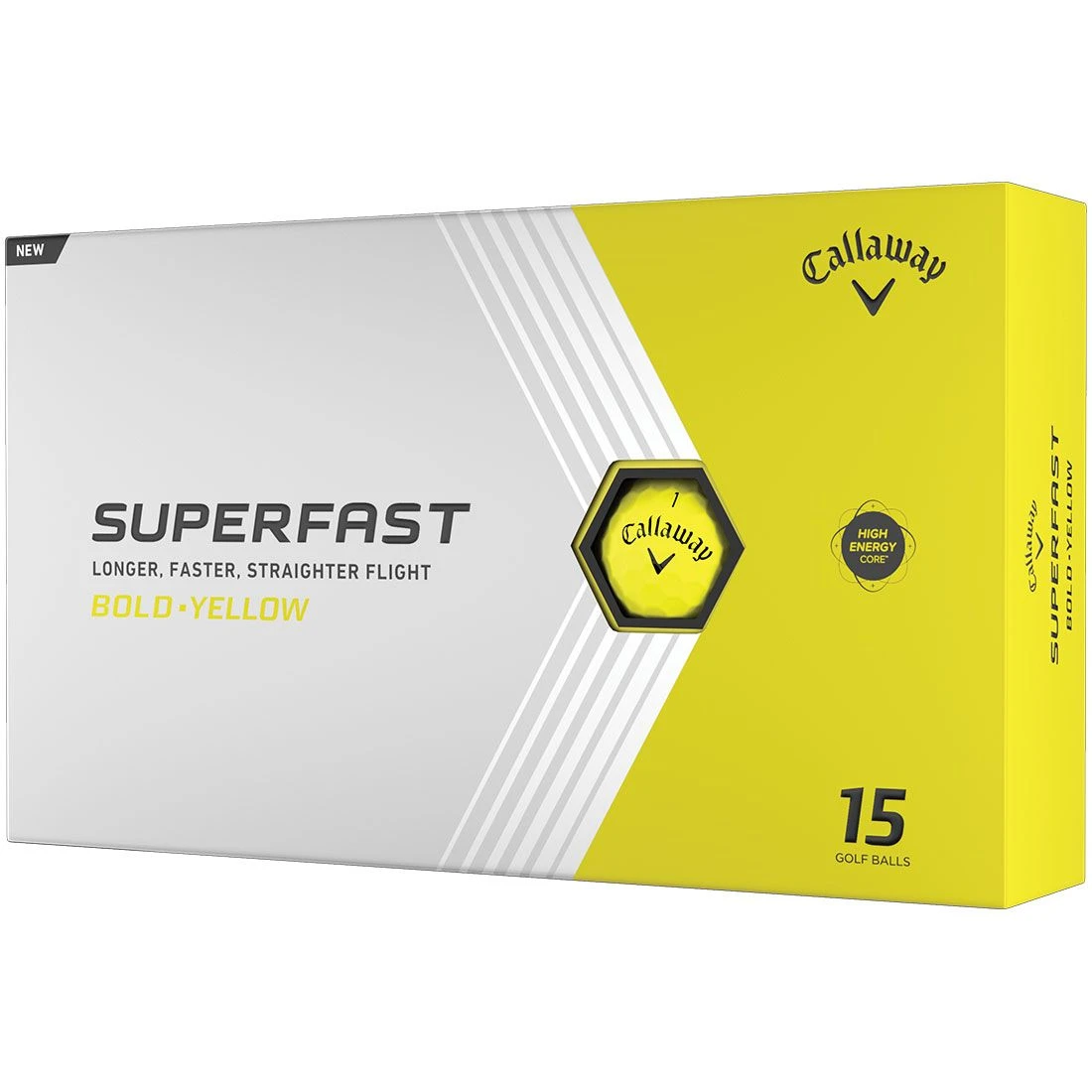 Callaway Superfast Bold Yellow 15-Pack Golf Balls