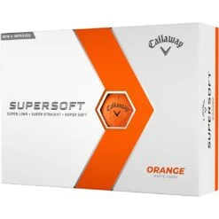Callaway Supersoft Matte Orange Golf Balls