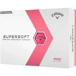 Callaway Supersoft Matte Pink Personalized Golf Balls