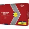 Callaway Chrome Soft 360 Triple Track Yellow Golf Balls