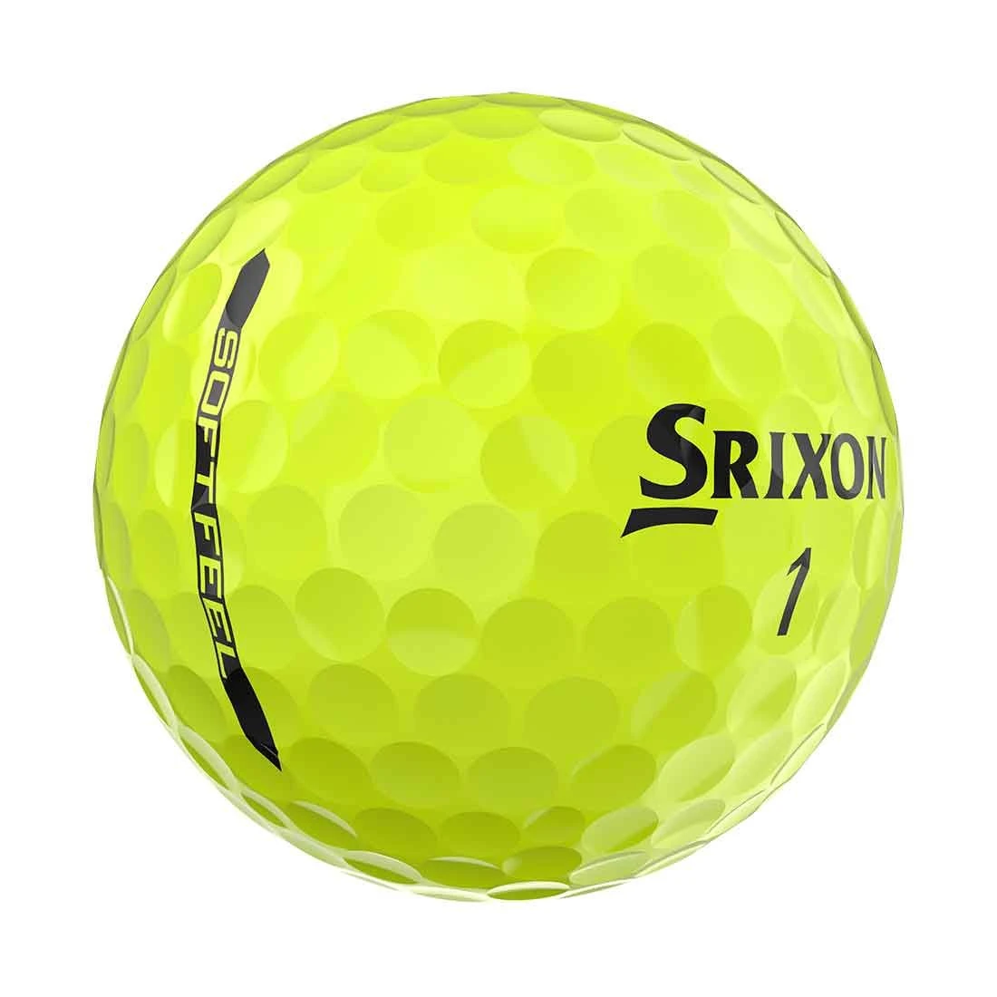 Srixon Soft Feel Personalized Yellow Golf Balls - Image 2