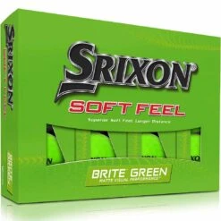 Srixon Soft Feel 13 Brite Green Golf Balls