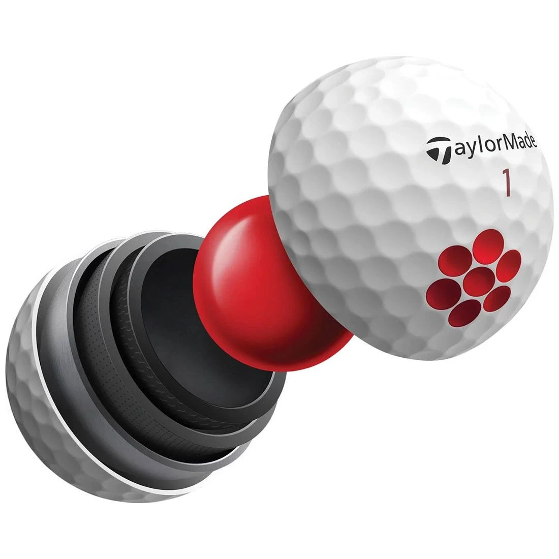 TaylorMade TP5x MyNumber Golf Balls - Image 3