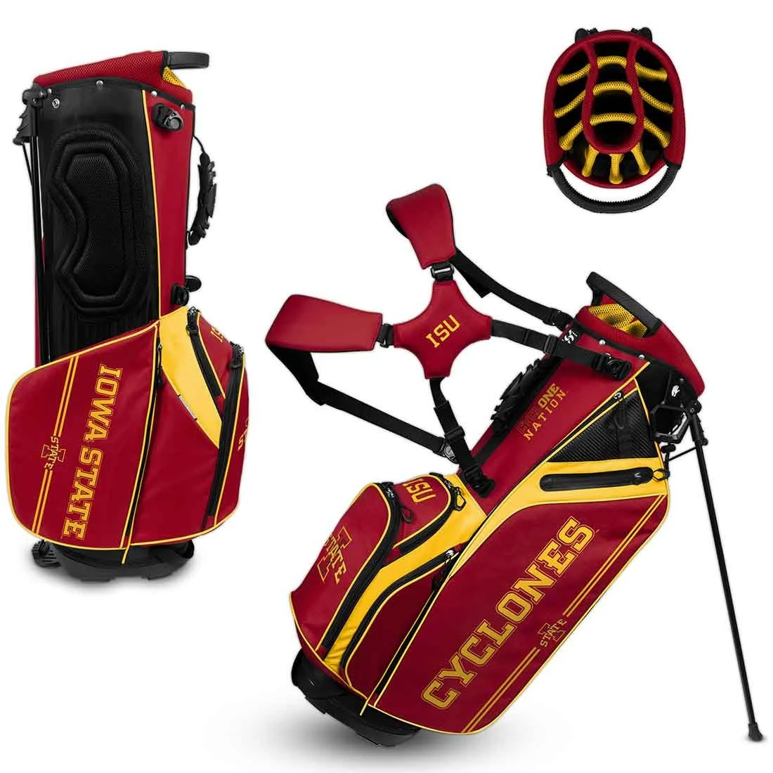 Team Effort NCAA Caddie Carry Hybrid Bag - Image 10