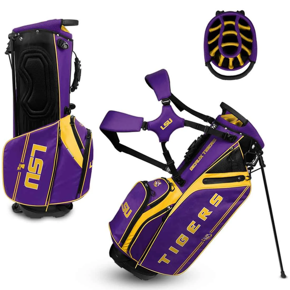 Team Effort NCAA Caddie Carry Hybrid Bag - Image 13