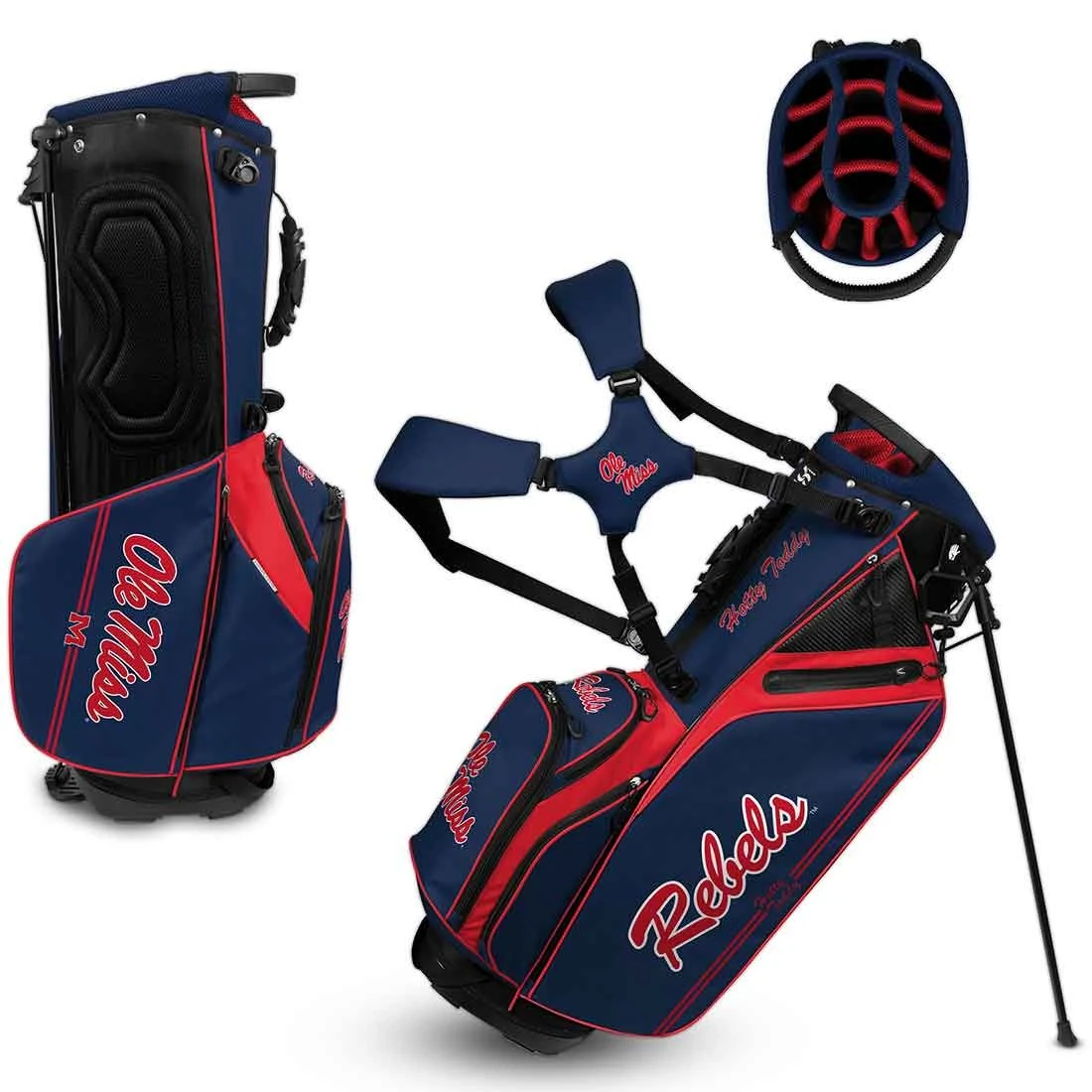 Team Effort NCAA Caddie Carry Hybrid Bag - Image 15