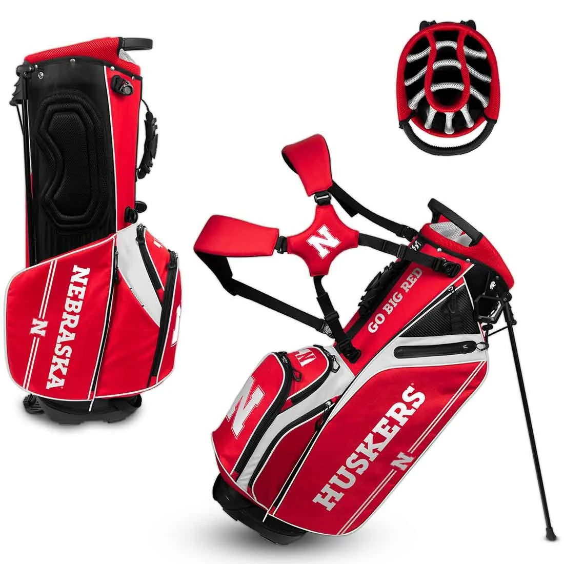 Team Effort NCAA Caddie Carry Hybrid Bag - Image 17