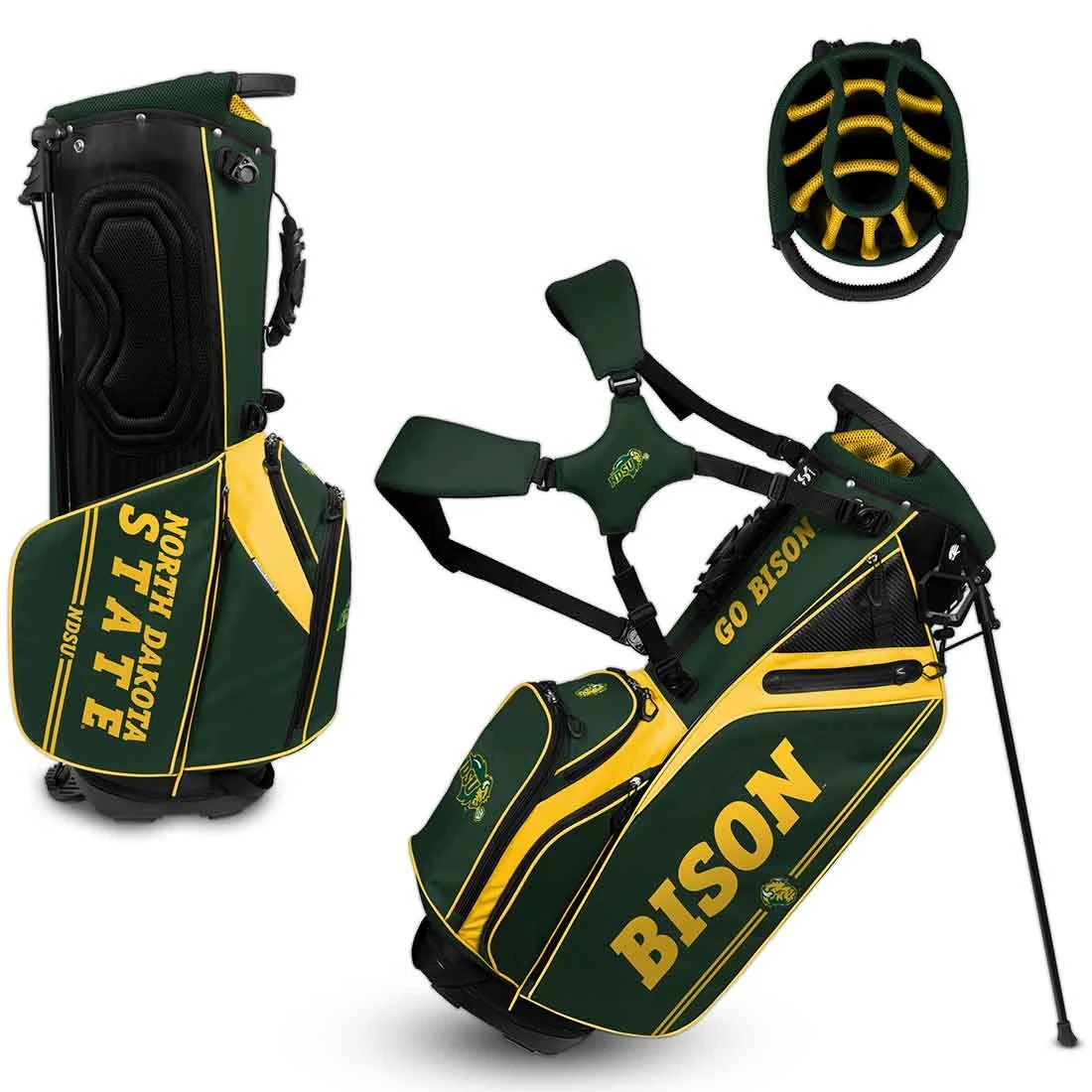Team Effort NCAA Caddie Carry Hybrid Bag - Image 19