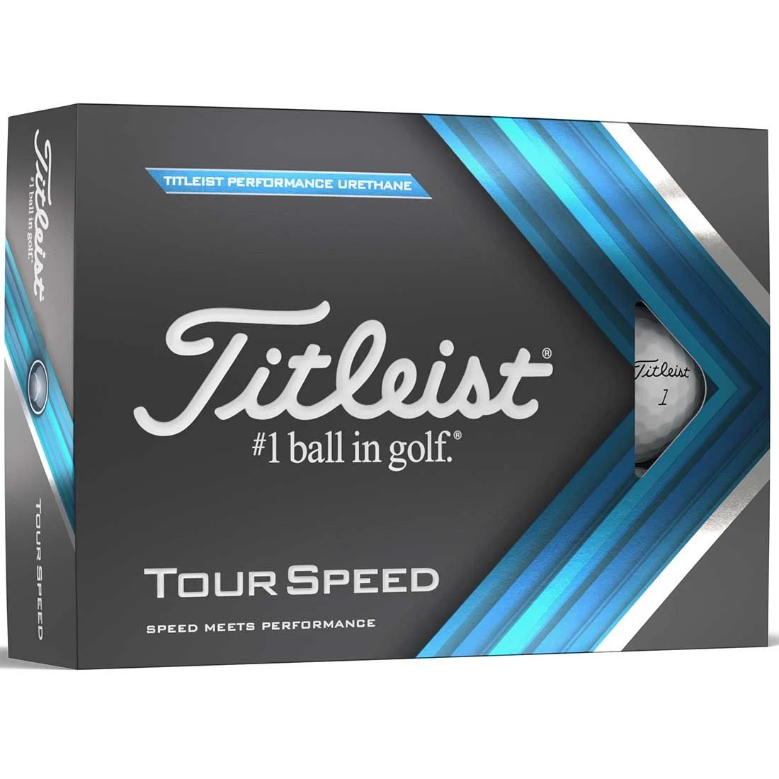 Titleist Tour Speed White Personalized Golf Balls