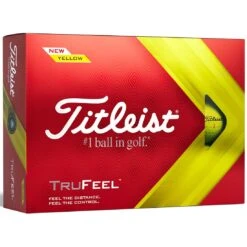 Titleist TruFeel Yellow Golf Balls
